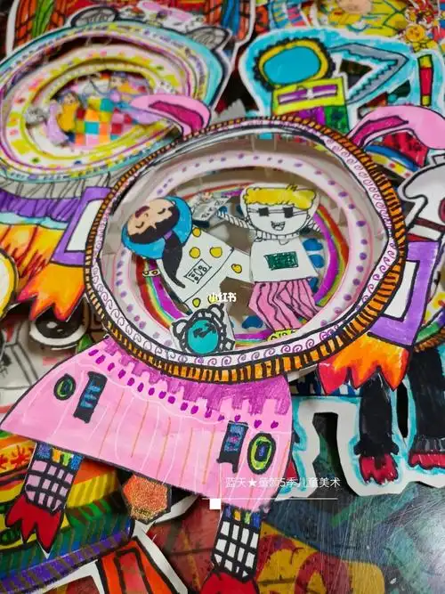 太空宇宙飞船创意手工0404