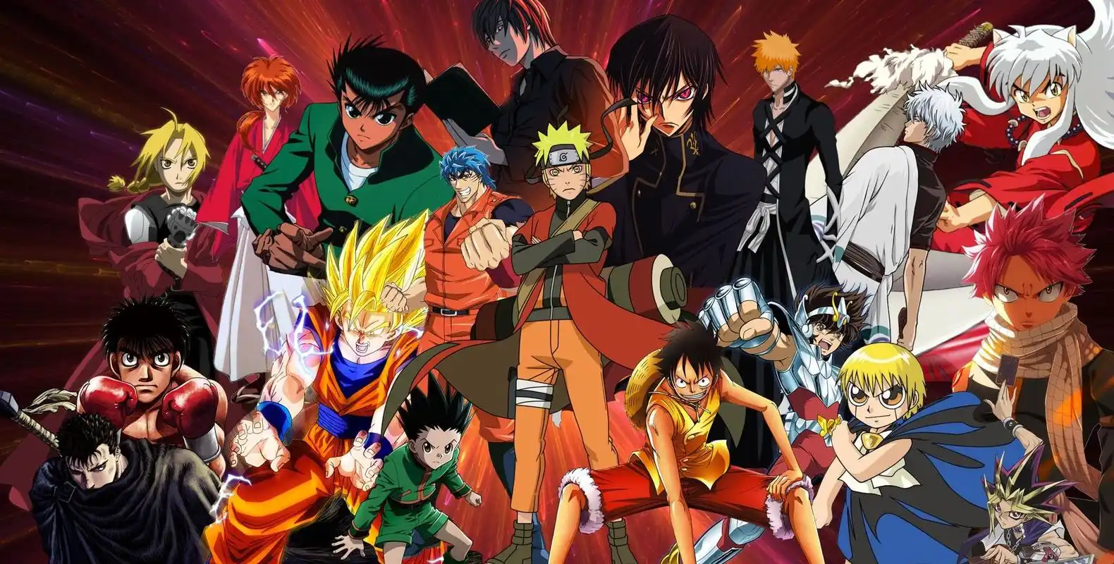 动漫人物大集合高清壁纸,包你喜欢_高清图集_新浪网