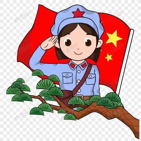 敬礼的红军敬礼的海军战"疫"中的少先队辅导员敬礼的画法敬礼的人简笔