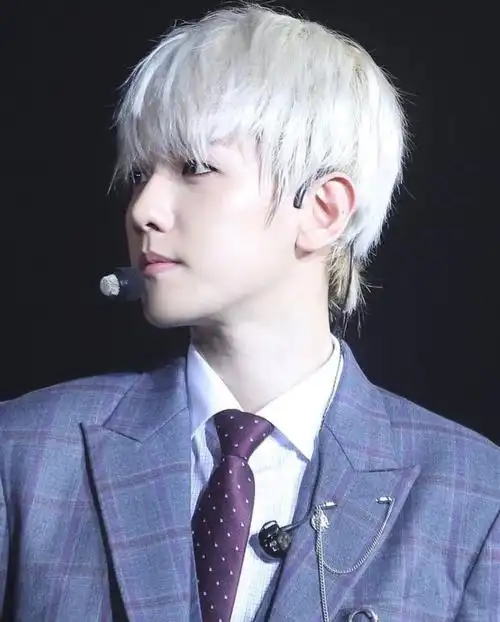 边伯贤银发/银发边大佬更多请戳此辑78 - 堆糖,美图壁纸兴趣社区