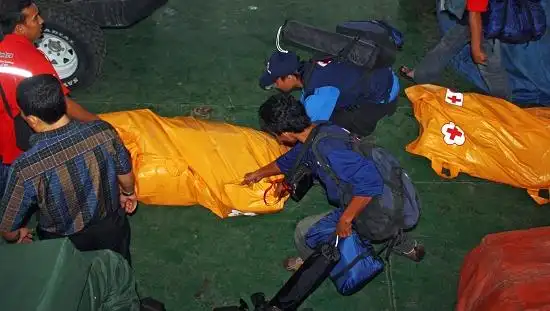 印尼大海啸已死数百人(组图)