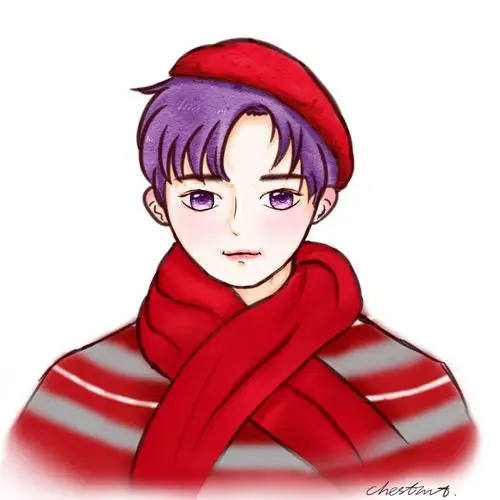 大概是一张证件照,民政局拍的那种 @黄宇航 weibo:@yxzhty  ins:sun