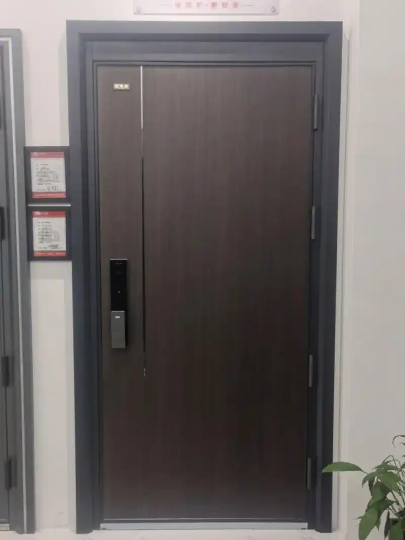 神将全防护甲级防盗门 采用锌合金钢板 门扇1.0 门框2.