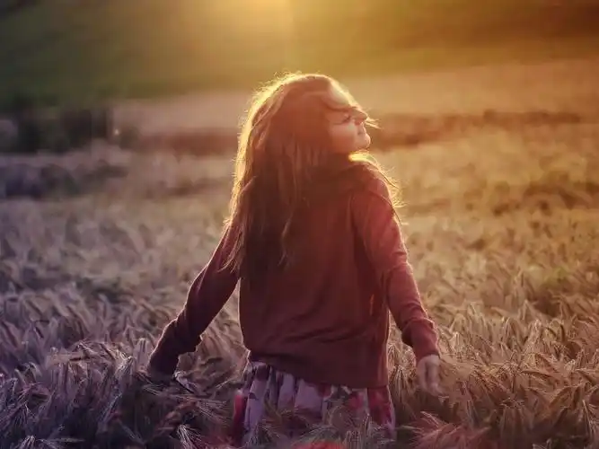 午后,女孩,阳光,放飞心灵,麦田,明媚,美好,你好阳光,美女,森女系,森林