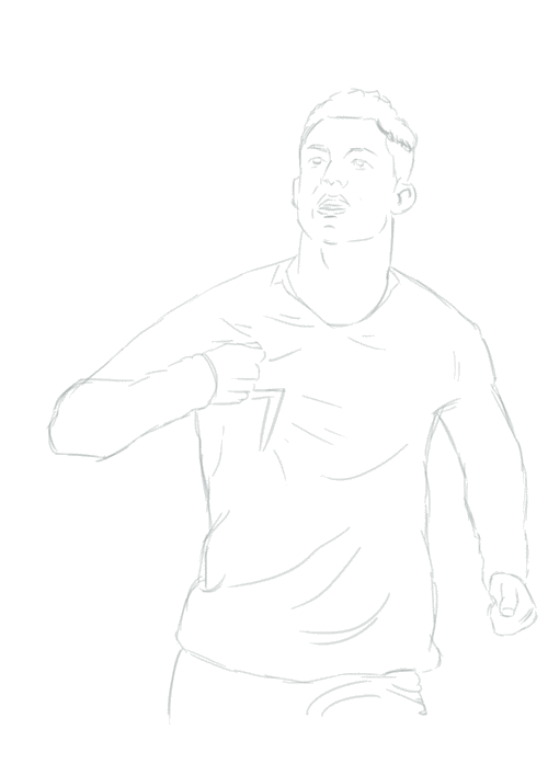 原创作品#c罗插画