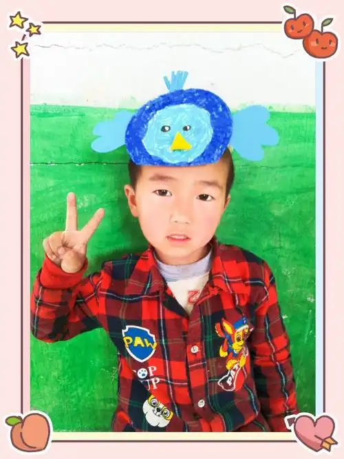 手工制作——小鸟头饰