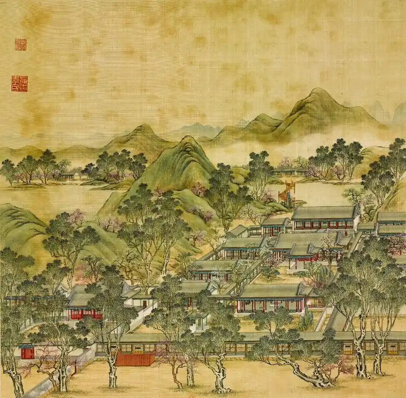 圆明园四十景图一