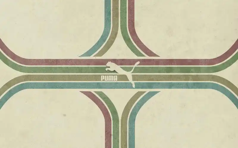 彪马五颜六色的商标背景682壁纸1024x600分辨率查看