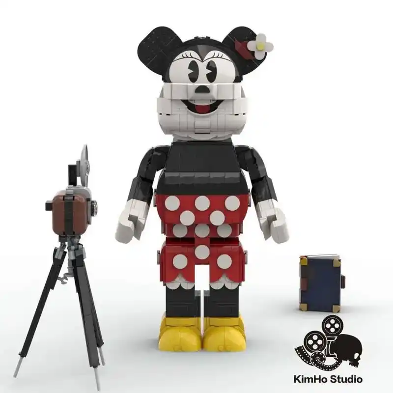 乐高mocberbrick版米妮