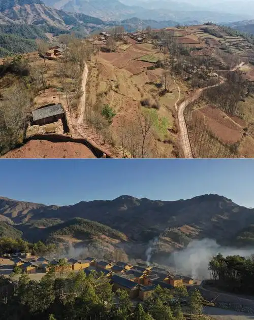 四川大凉山:彝族群众热热闹闹搬新居