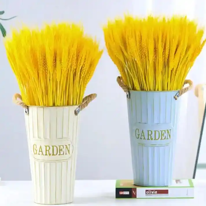 这束天然麦穗花束真的太美了!