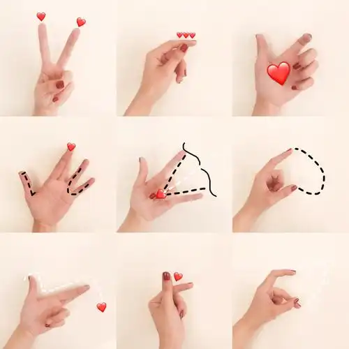 ins网红78手势来一发