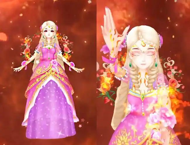 叶罗丽当仙子被火领主黑暗侵袭冰公主羞答答火焰灵公主惊艳