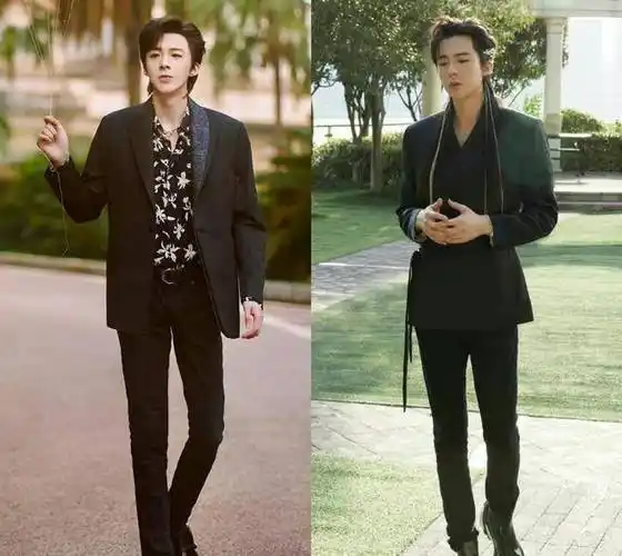 刘宇宁和助理逛街,189的身高超惹眼,腿像单独开了长腿特效一样_网友