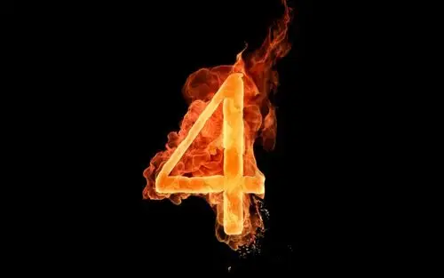 4火焰效果数字壁纸19201600br网源httpwwwbbzhicom