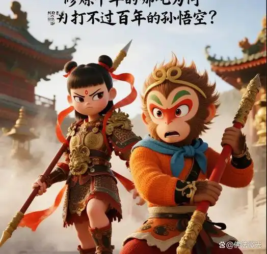 修炼千年的哪吒为何打不过百年的孙悟空?