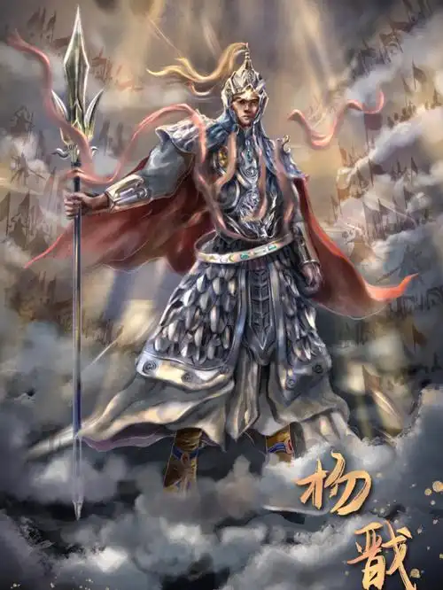 心中想象的杨戬形象#插画  #国潮插画  #杨戬  #二郎神  #沉香  #原创