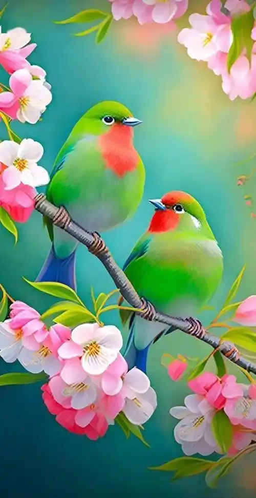 鸟语花香,太美了!