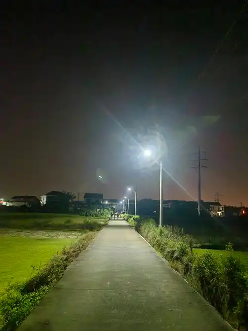 农村的夜晚.