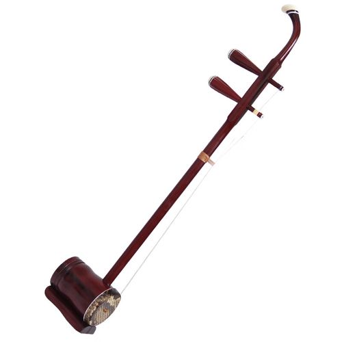 广东 潮汕 音乐 圆筒高胡 成人演出练习演奏  中国传统民族拉弦乐器