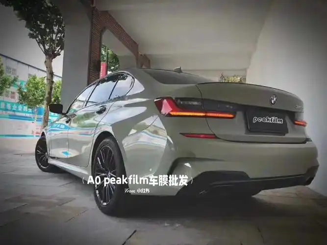 宝马3系配绿天下无敌|水晶卡其绿|帅的一