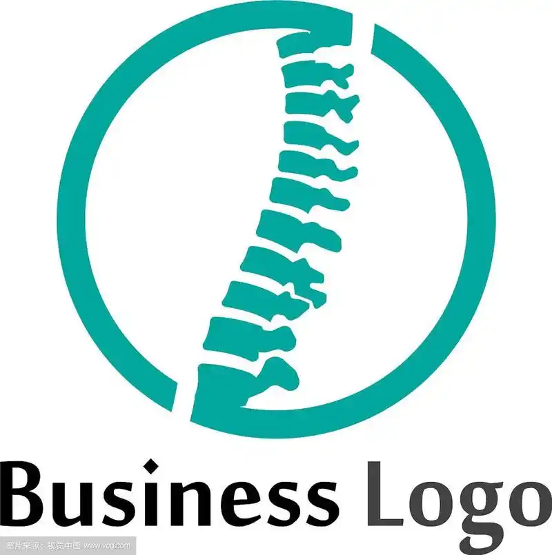 脊柱诊断符号标志模板设计