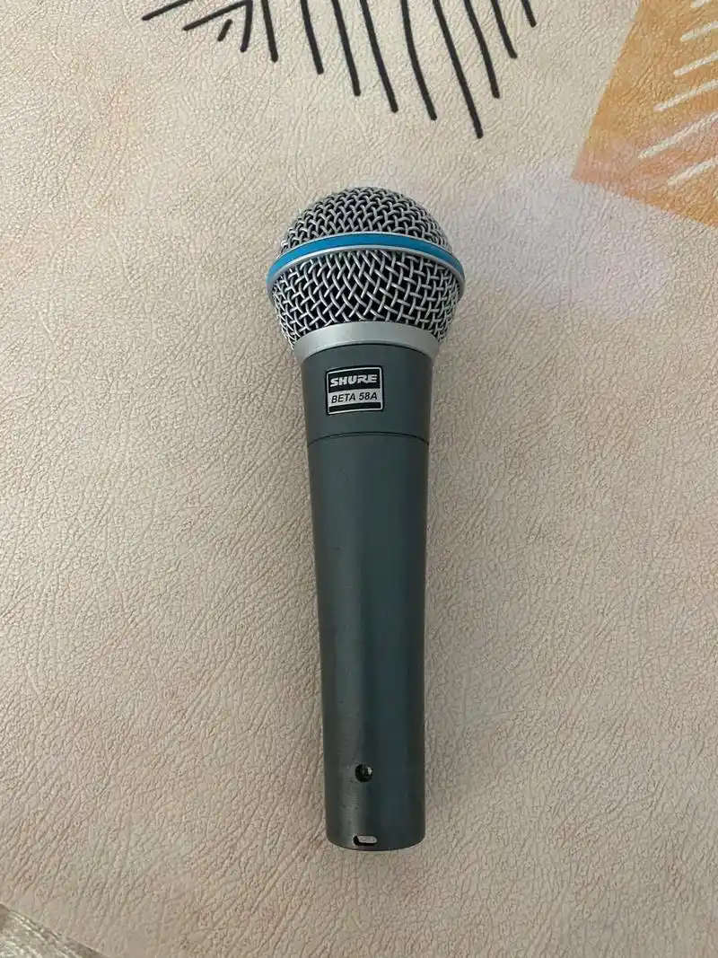 出一个shure beta58a 话筒,唱歌最好用的话筒之一 - 抖音