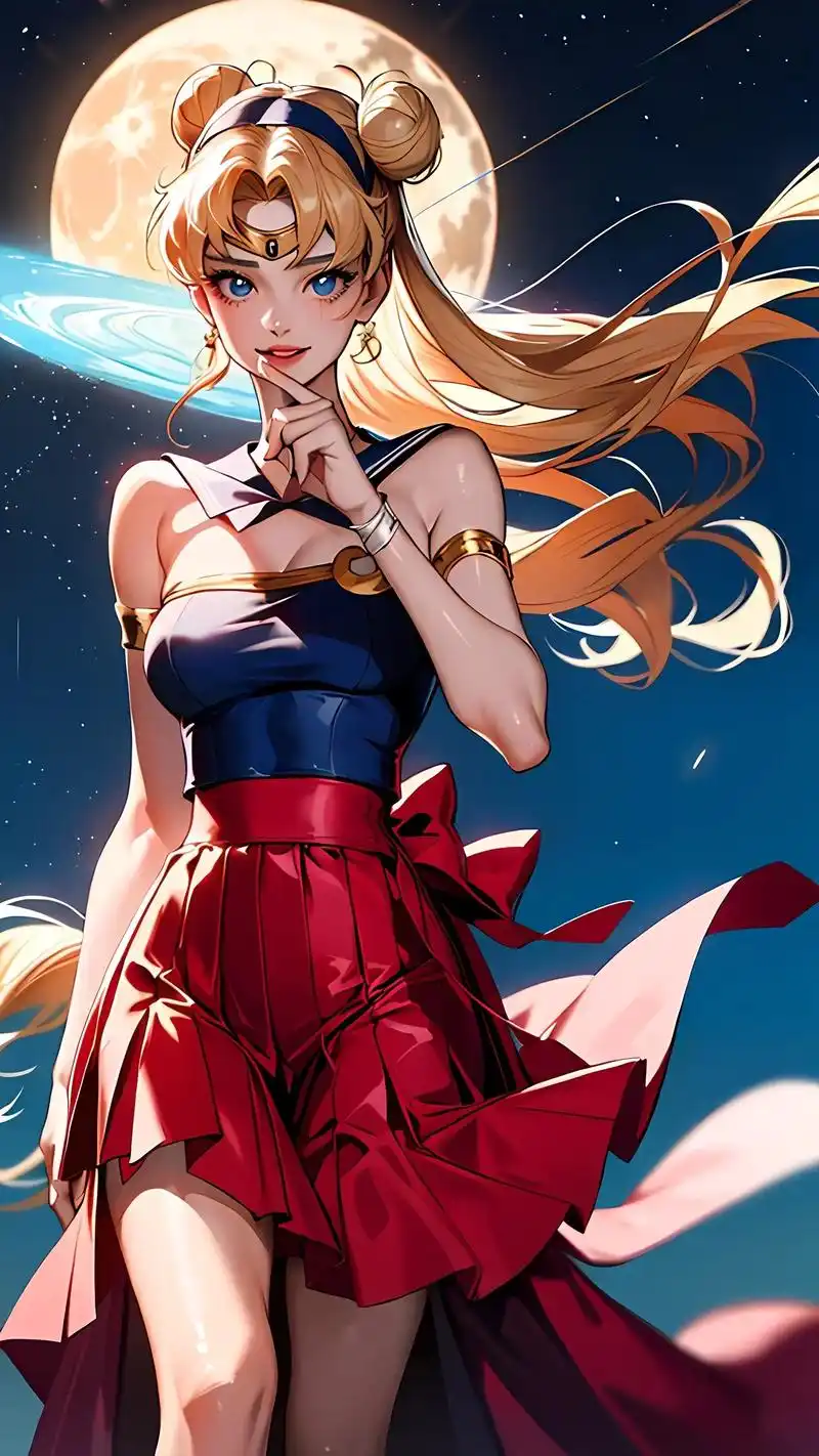 80后童年的最爱应该没错吧.这是我童年里最美的动漫人物,美少 - 抖音