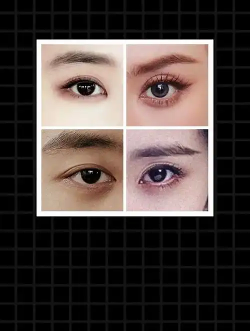 看来明星的眼睛也没那么好猜呀