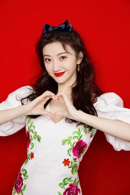 景甜美图愿你开心快乐