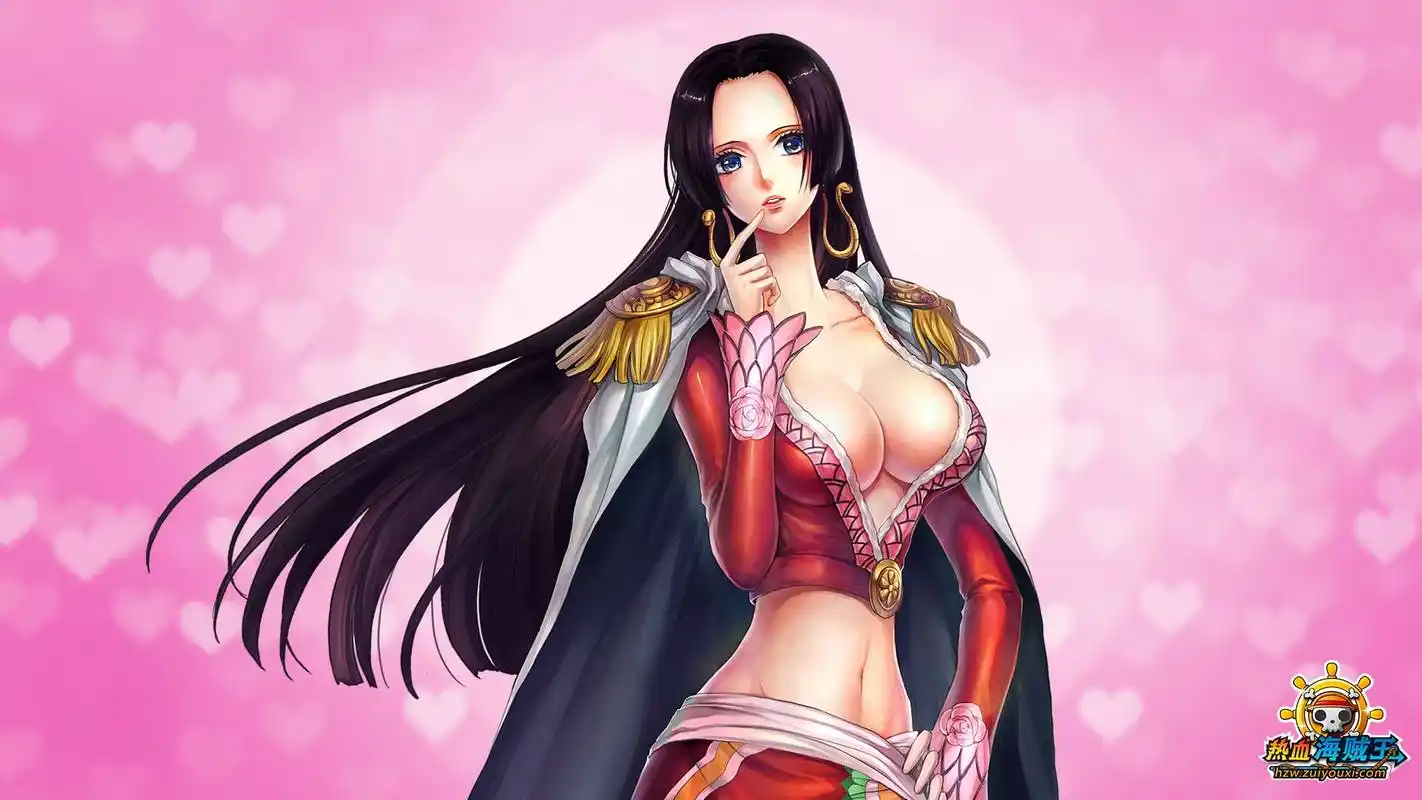海贼王漫画人物 《热血海贼王》女帝高清壁纸欣赏 (3)