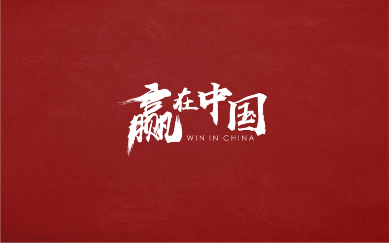「赢在中国」创业日历 字体设计