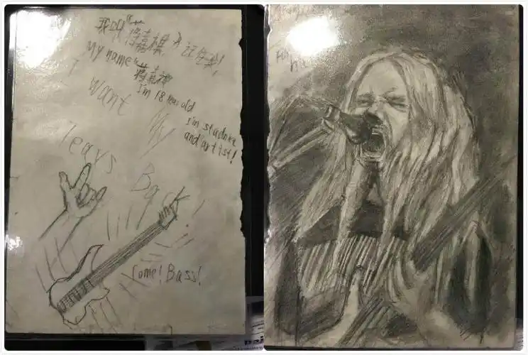 有话直说贝斯手今天很忙flea出完镜nightwish贝斯手山羊胡大叔又与