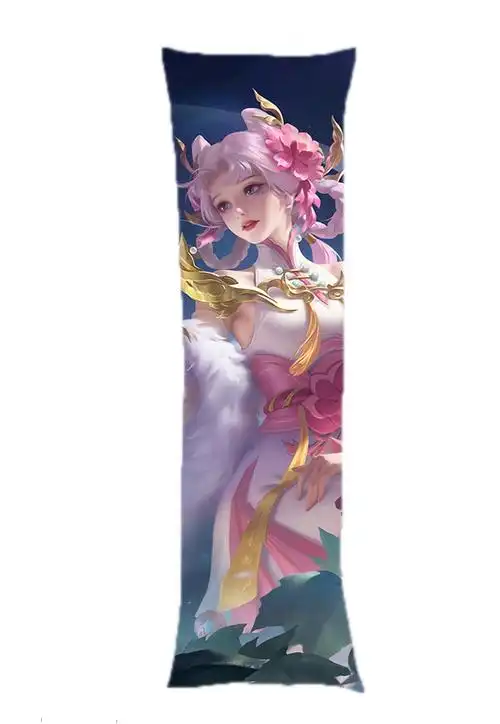 王者荣耀等身抱枕 王者新启示之音露娜画中游萤火之旅桑启等身抱枕