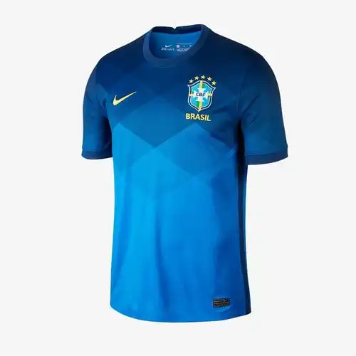 耀缇2021美洲杯巴西球衣国家队客场短袖球员版足球队服耀缇男女同款