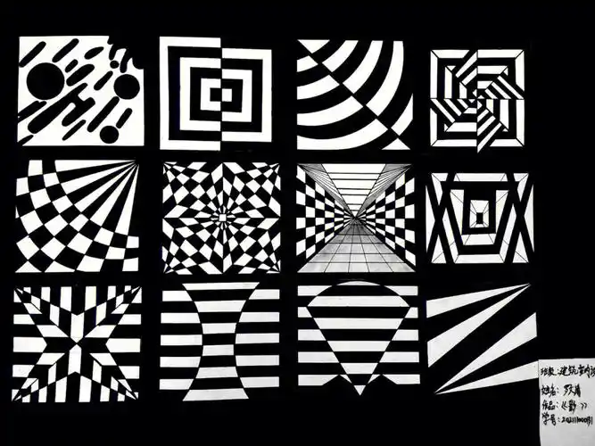 ②一波小可爱们的点线面平面构成练习09