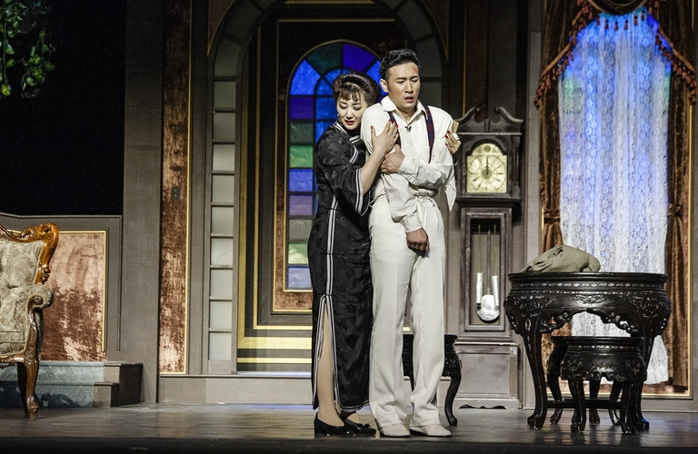 延安站话剧雷雨