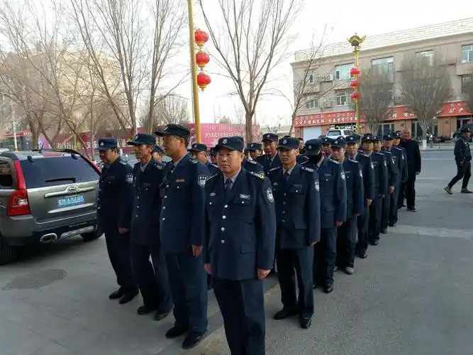 金盾保安公司风采