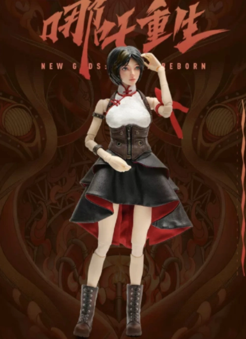 哪吒重生手办喀莎温婉动人哪吒帅气十足可惜价格遭嫌弃