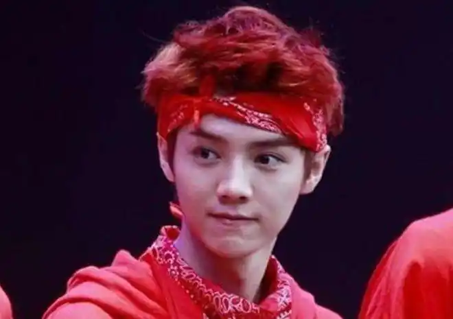 而当范丞丞在留红色头发的时候特别的亮眼,红色头发也是由范丞丞直接