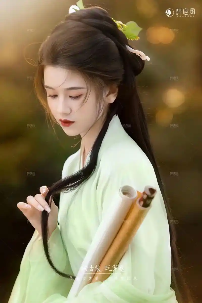 摄影古风汉服写真.#古风造型妆面 #客照分享 小姐姐#本就不 - 抖音