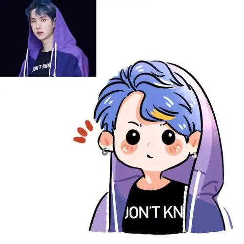 每日一画王一博卡通头像酷酷可爱