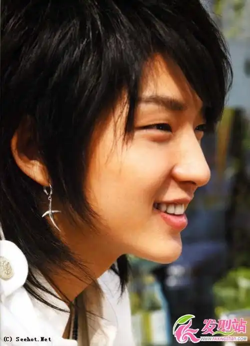 韩国第一美男李俊基发型_发型站_最新流行发型设计发型图片与美发造型