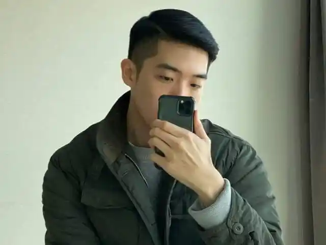 look5:小背头发型 精修鬓边