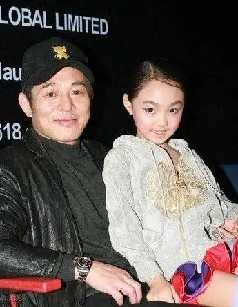 李连杰和大女儿jane