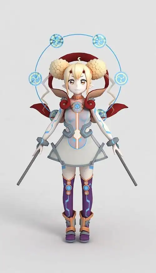 3d动漫人物模型