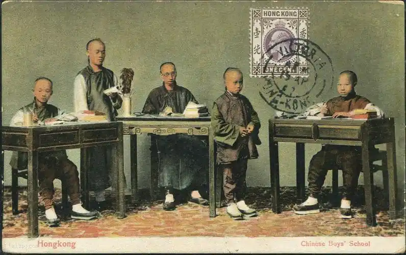 清末明初的中国人物照,男人,女人,老人和小孩