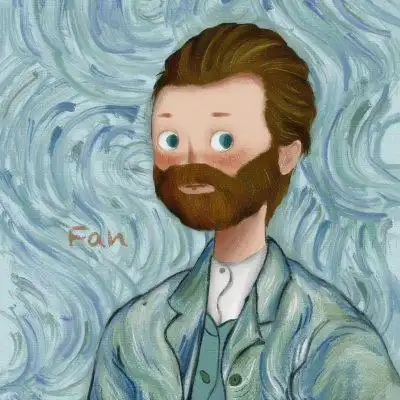 手绘世界名画恶搞头像图片