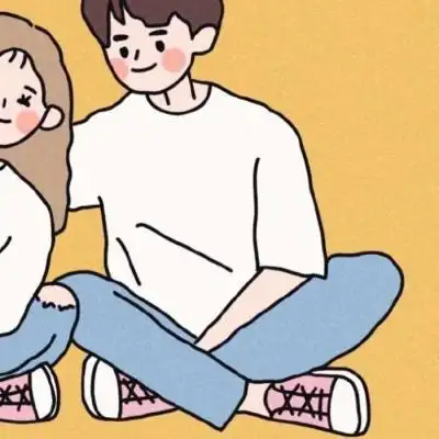 2020最新微信情侣头像一对两张 超甜的恋爱