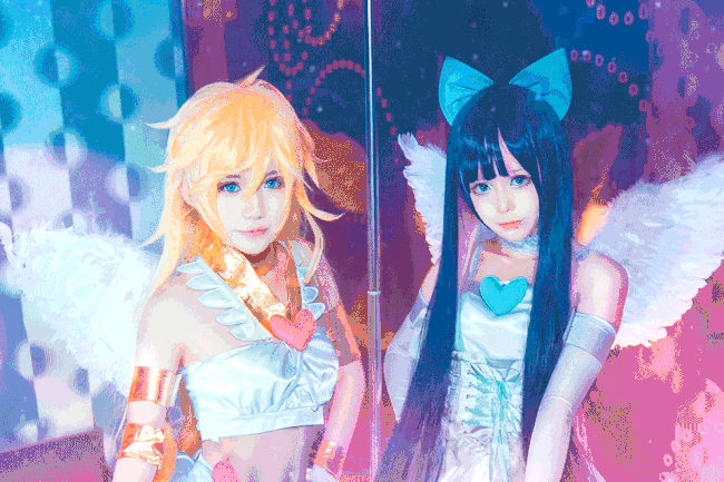吊带袜天使pantycosplay